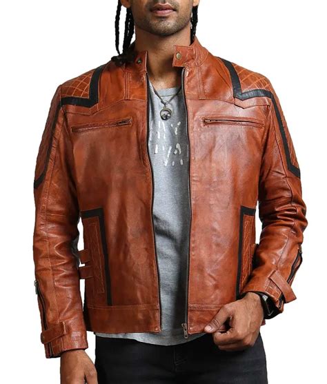 Men's Designer Leather Jackets & Mid.